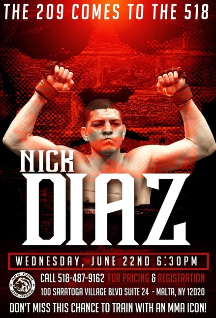 UFC Nick Diaz Seminar in Saratoga 