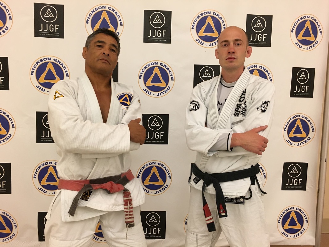 Rickson Gracie and Eddie Fyvie Jiu Jitsu Seminar