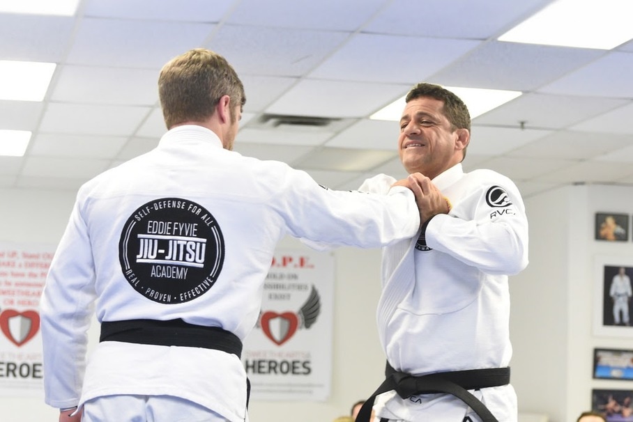 Jiu-Jitsu ju Jitsu self-Defense martial arts in Malta Saratoga springs Ballston spa Clifton Park Luis Heredia seminar Rickson Gracie black belt
