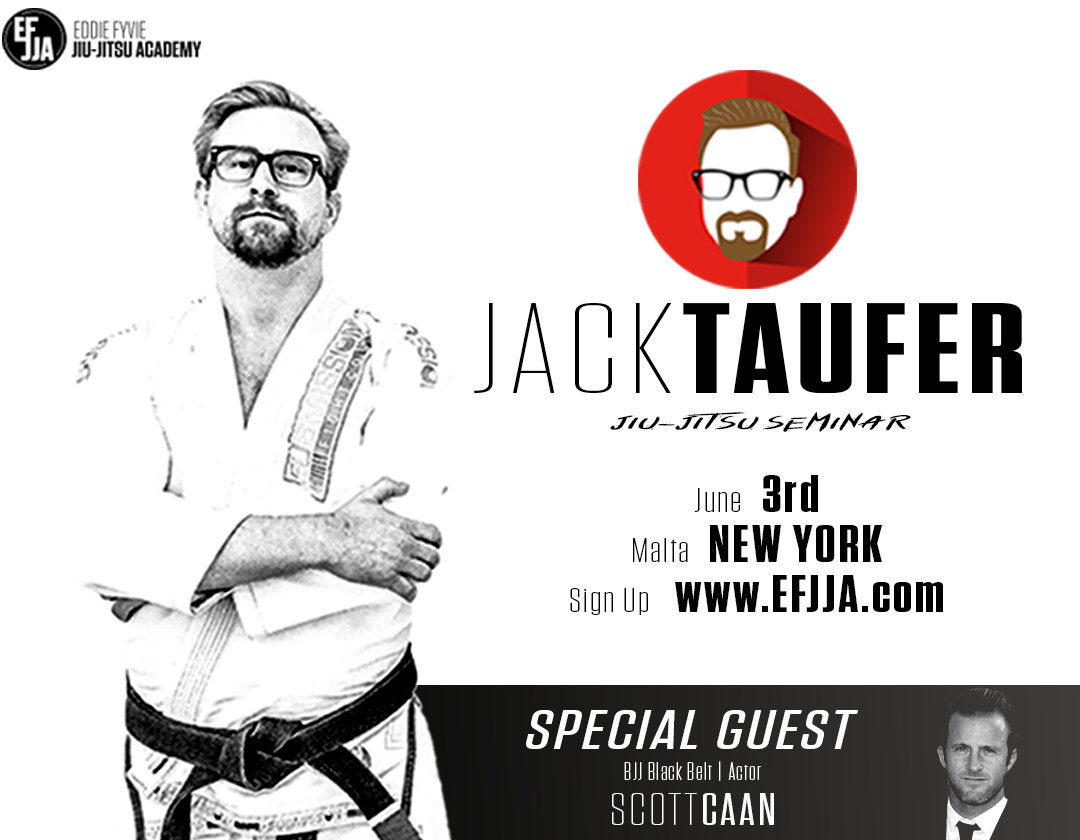 Jack Taufer Jiu-Jitsu BJJ seminar in Malta NY at The Eddie Fyvie Jiu-Jitsu Academy with famed Actor Scott Caan Black Belt Martial Arts 